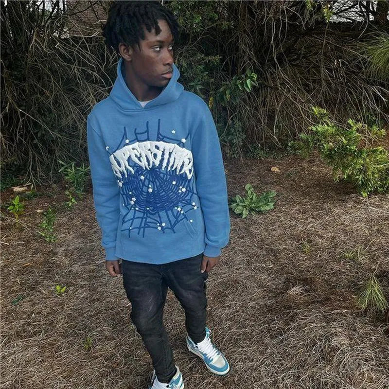 Spider webbed hoodie and pants