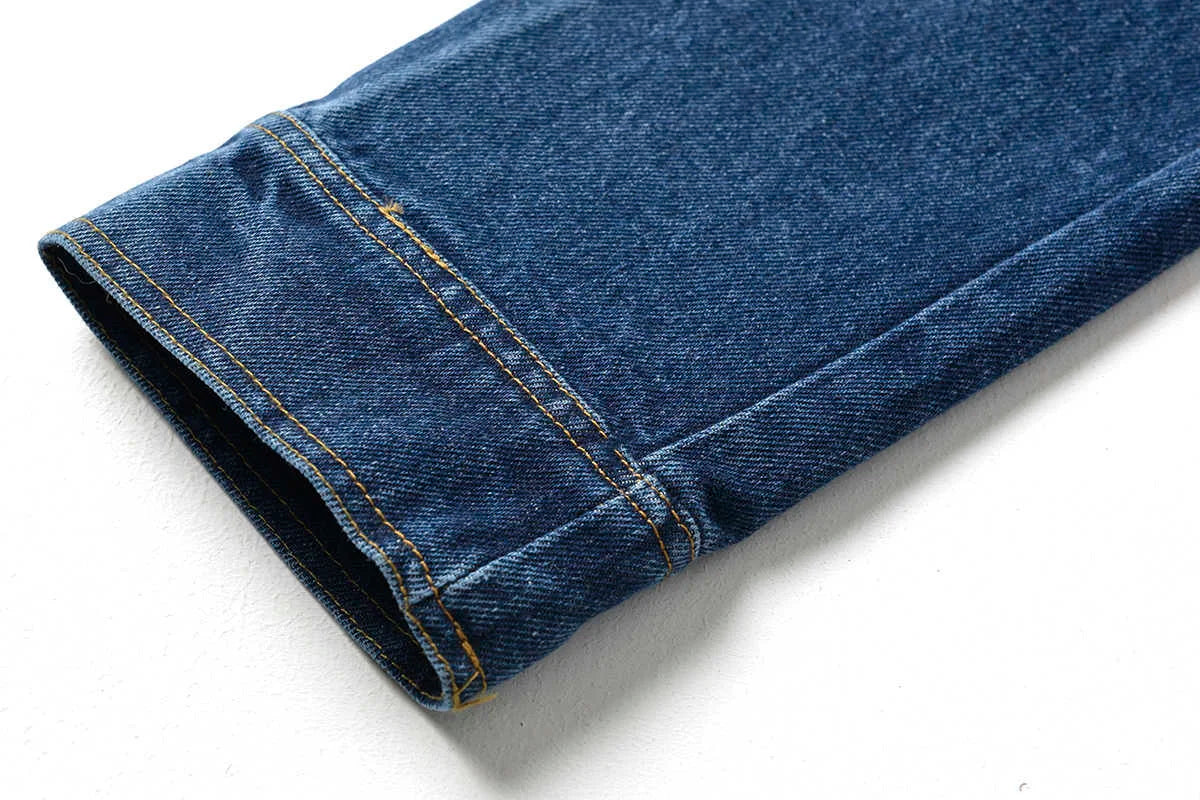 Denim style long sleeve