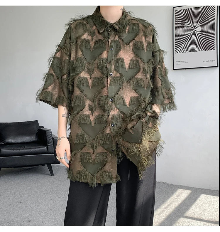loose thread short sleeve