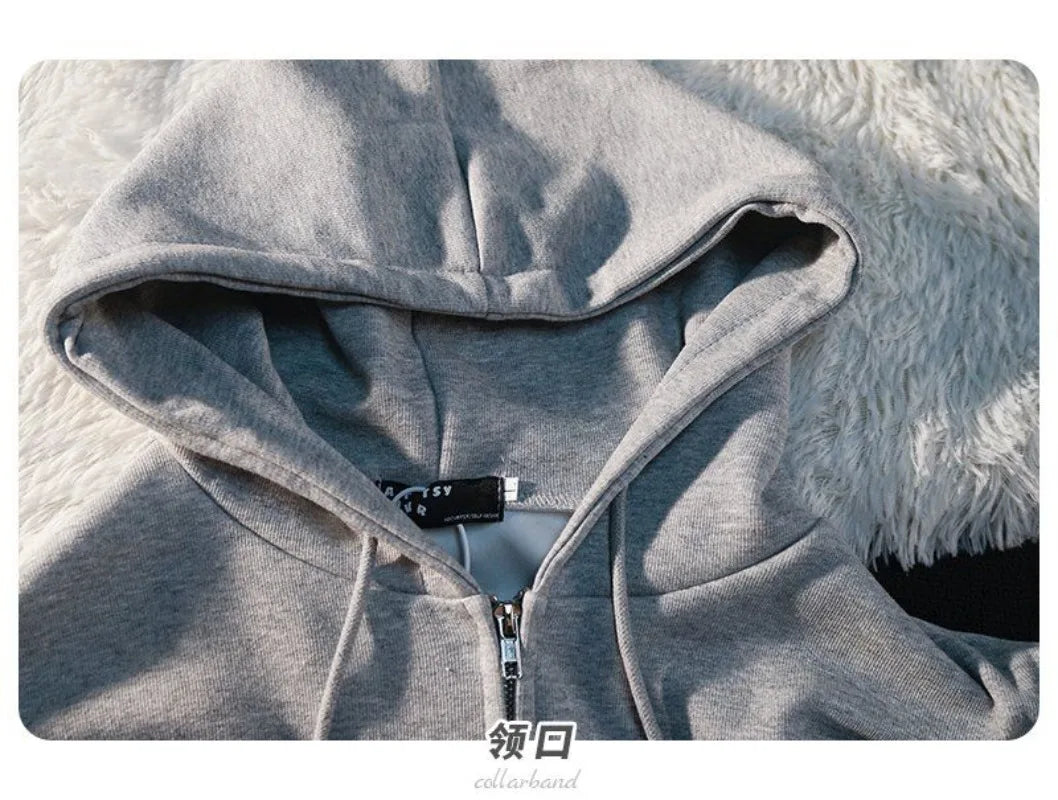 Butterfly distressed hoodie