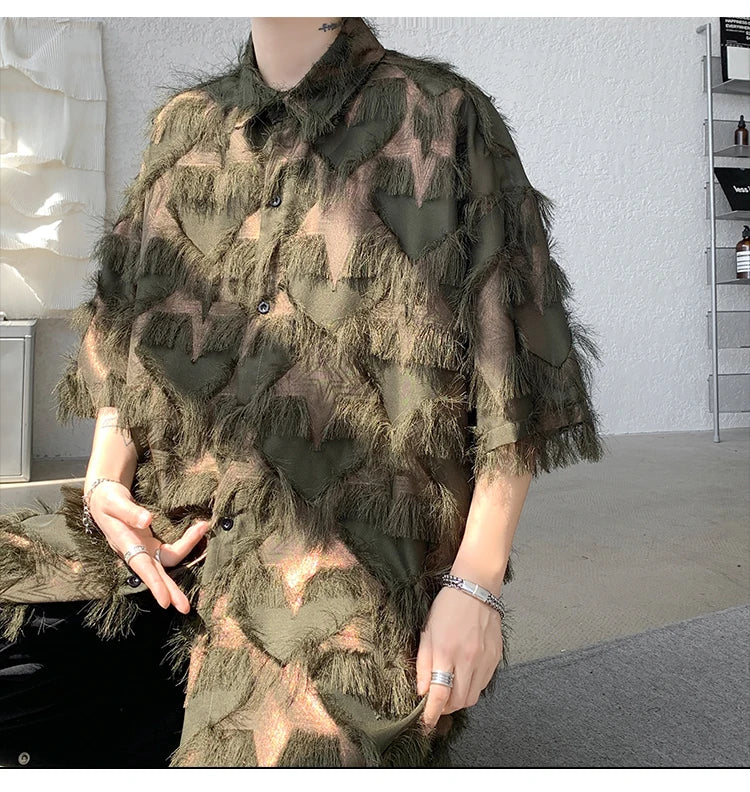 loose thread short sleeve