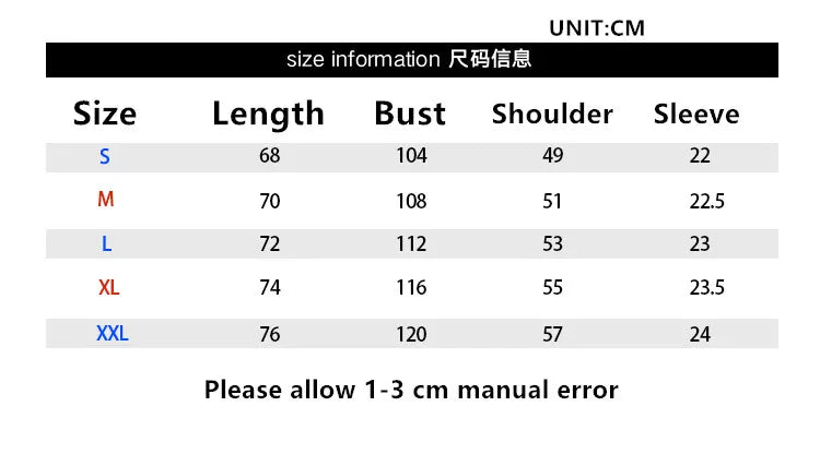 loose thread short sleeve